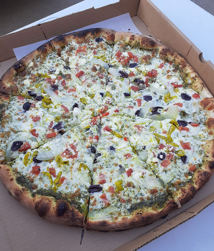 Mediterranean Pizza